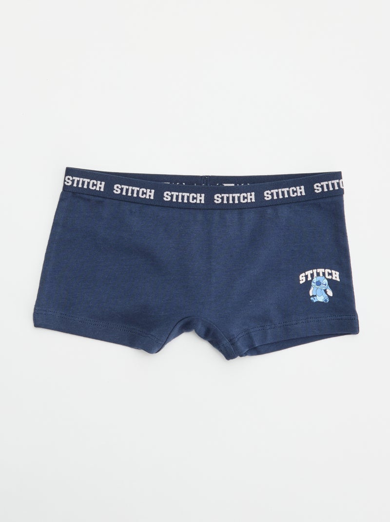 Lot de 2 shortys 'Disney' 'Stitch' Rose - Kiabi