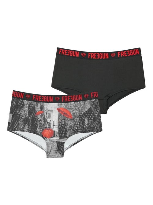 Lot de 2 shortys fille miss freegun miss freegun - Kiabi