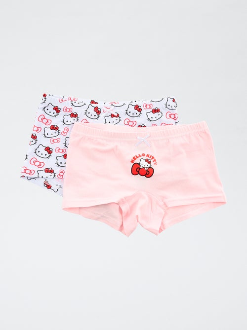 Lot de 2 shortys 'Hello Kitty' en coton - Kiabi