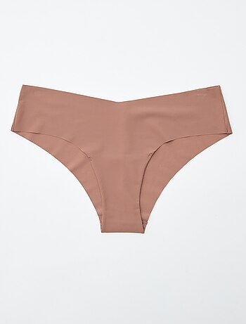 Lot de 2 shortys invisibles en microfibre
