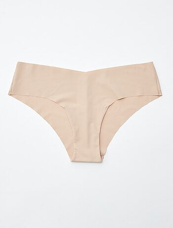 Lot de 2 shortys invisibles en microfibre