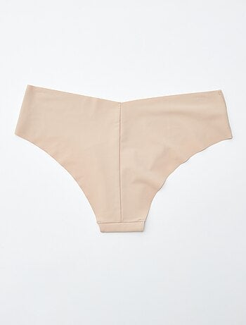 Lot de 2 shortys invisibles en microfibre