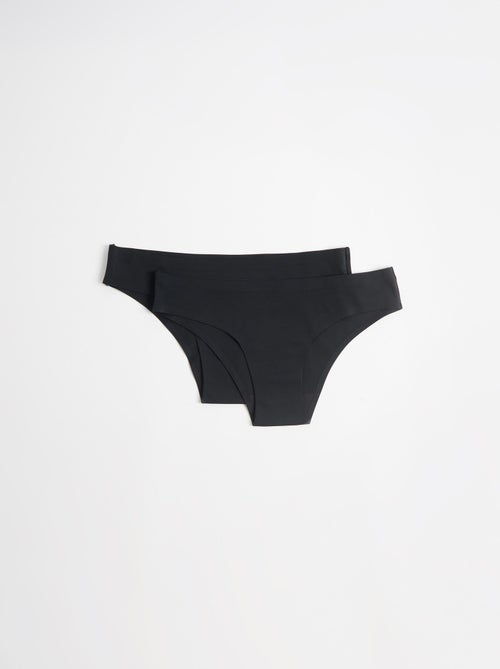 Lot de 2 slips découpés au laser, MO Fashion - Kiabi Lot de 2 slips découpés au laser, MO Fashion - Kiabi
