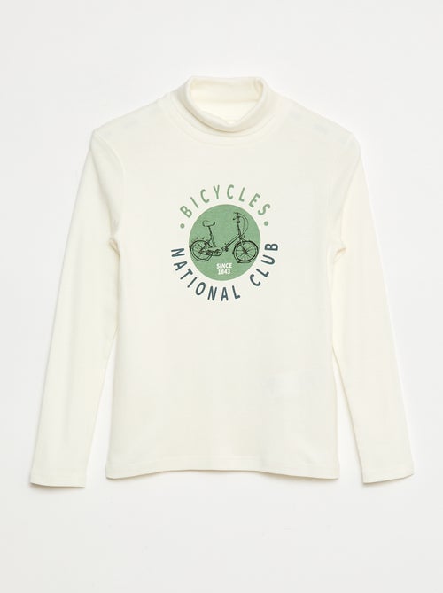 Lot de 2 sous-pull à col montant - Kiabi