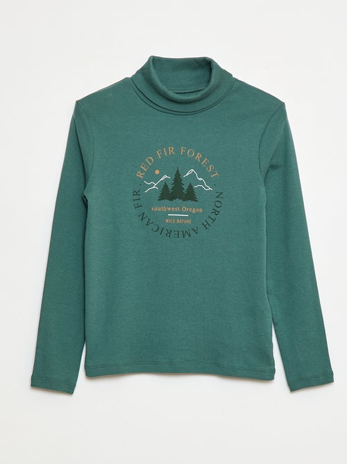 Lot de 2 sous-pull à col montant - Kiabi