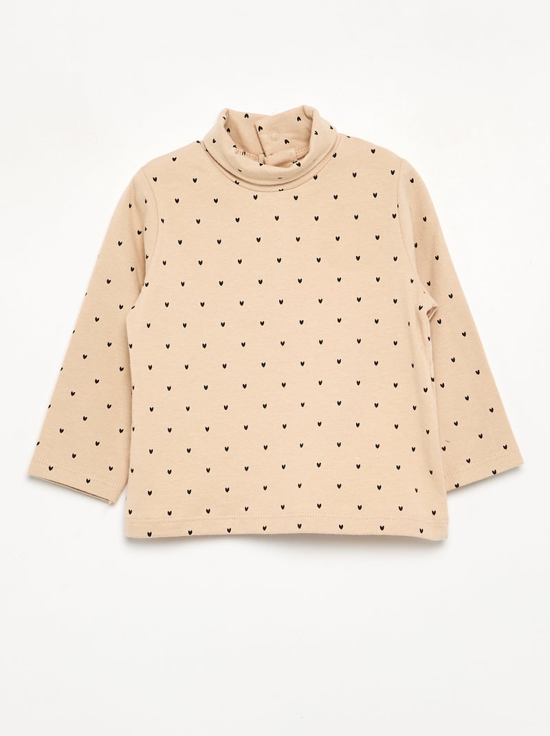 Lot de 2 sous-pulls Beige - Kiabi