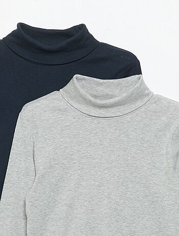 Lot de 2 sous-pulls unis