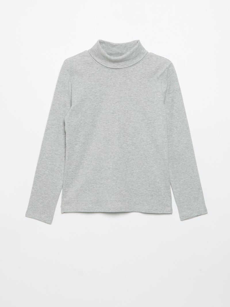 Lot de 2 sous-pulls unis Gris - Kiabi