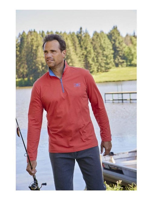 Lot de 2 Sous-Pulls Zippés   - ATLAS FOR MEN - Kiabi