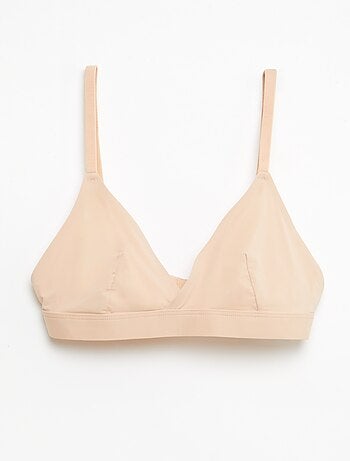 Lot de 2 soutien-gorge triangles en microfibre