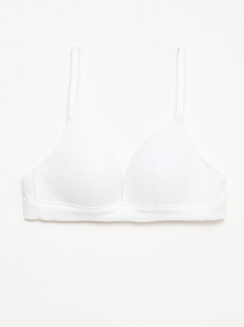 Lot de 2 soutiens-gorge en coton - Kiabi