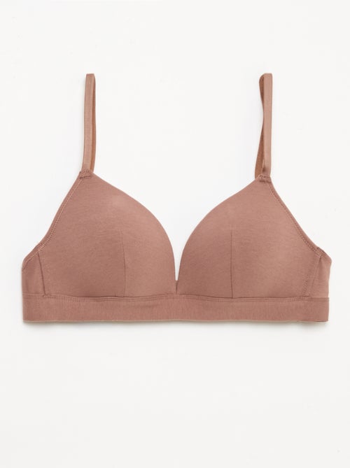 Lot de 2 soutiens-gorge en coton - Kiabi