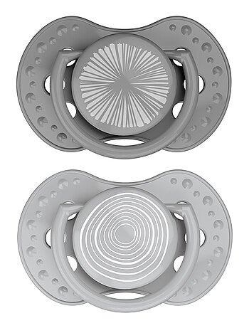 Lot de 2 sucettes dynamique lovi harmony taille 1 de 0 à 3 mois