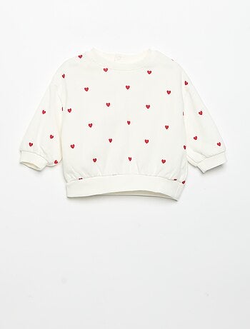 Lot de 2 sweat-shirts imprimés