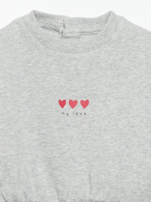 Lot de 2 sweat-shirts imprimés - Kiabi Lot de 2 sweat-shirts imprimés - Kiabi