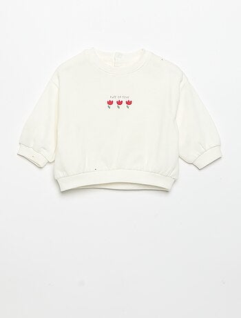 Lot de 2 sweat-shirts imprimés