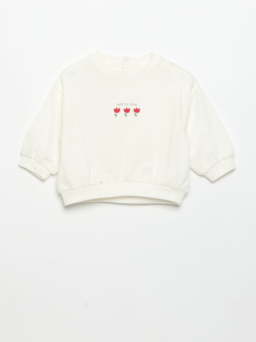 Lot de 2 sweat-shirts imprimés - Kiabi Lot de 2 sweat-shirts imprimés - Kiabi