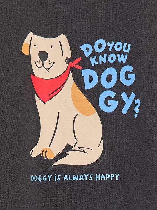 Lot de 2 sweats à col rond en molleton gratté - Kiabi