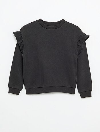 Lot de 2 sweats avec volants aux épaules