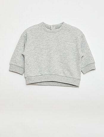 Lot de 2 sweats en french terry