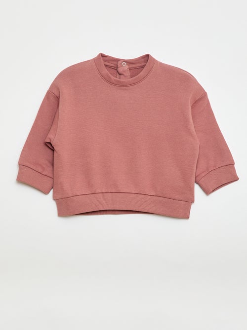 Lot de 2 sweats en french terry - Kiabi