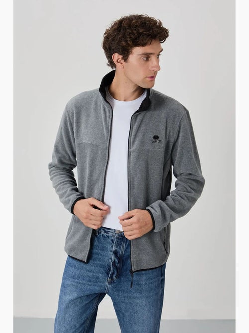 Lot de 2 sweats en maille peluche à fermeture éclair tommy - Kiabi Lot de 2 sweats en maille peluche à fermeture éclair tommy - Kiabi