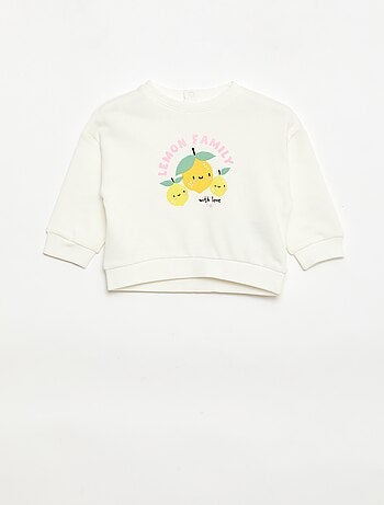 Lot de 2 sweats en molleton léger