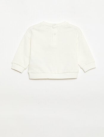 Lot de 2 sweats en molleton léger