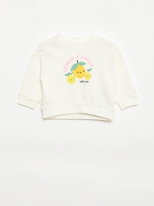 Lot de 2 sweats en molleton léger - Kiabi