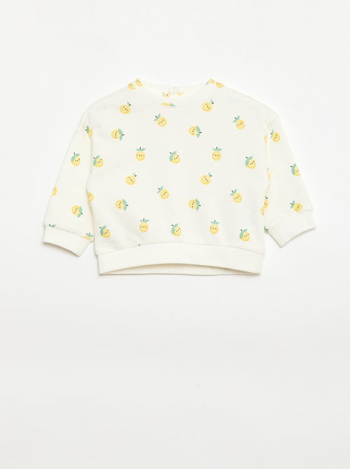 Lot de 2 sweats en molleton léger - Kiabi