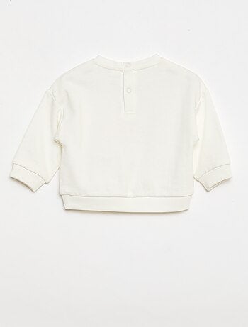 Lot de 2 sweats en molleton léger