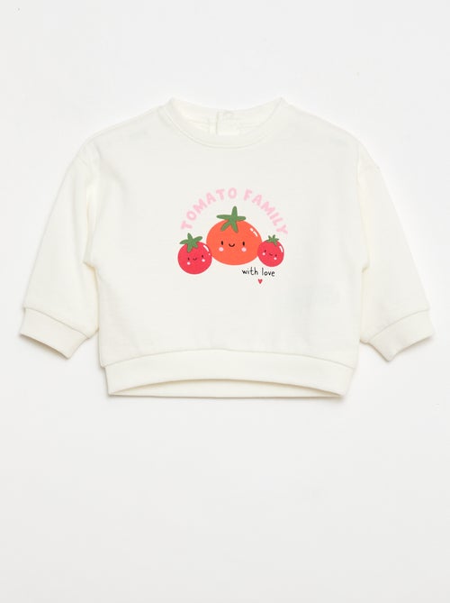 Lot de 2 sweats en molleton léger - Kiabi