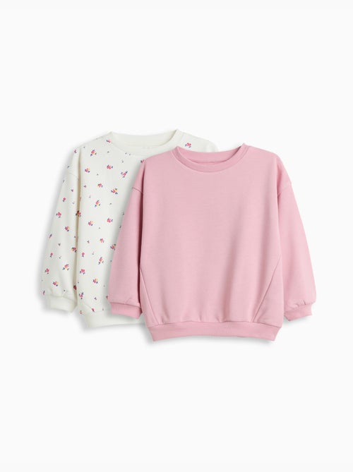 Lot de 2 sweats molleton, MO Fashion - Kiabi