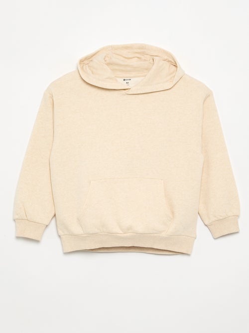 Lot de 2 sweats unis à capuche - Kiabi Lot de 2 sweats unis à capuche - Kiabi