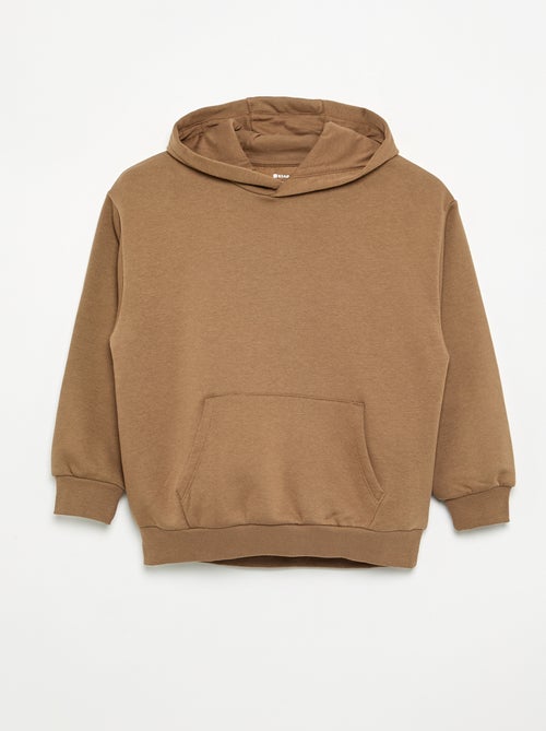 Lot de 2 sweats unis à capuche - Kiabi Lot de 2 sweats unis à capuche - Kiabi