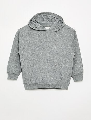 Lot de 2 sweats unis à capuche