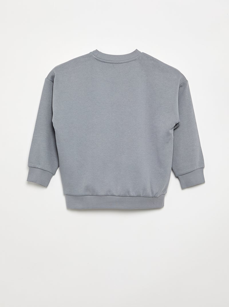 Lot de 2 sweats unis Marron - Kiabi