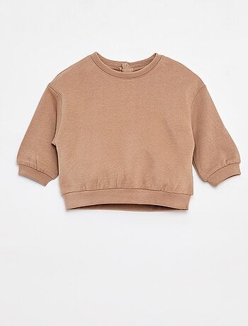 Lot de 2 sweats unis oversize