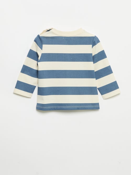 Lot de 2 T-shirts à manches longues - Kiabi