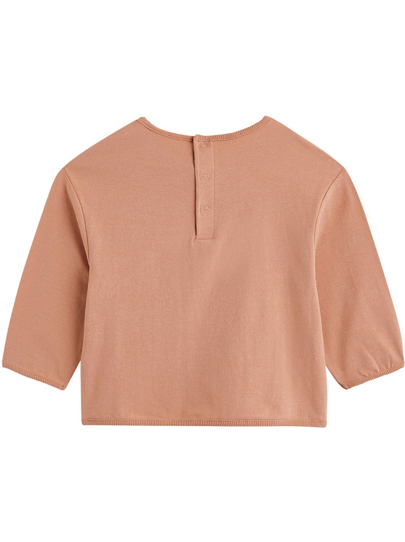 Lot de 2 t-shirts bébé manches longues Aimée Rose - Kiabi