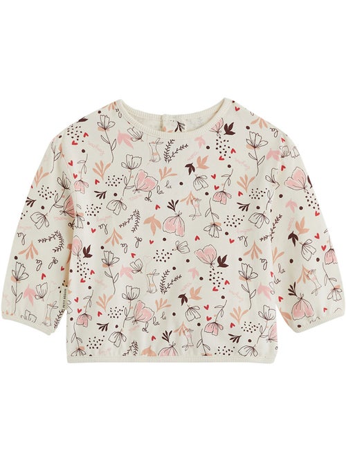 Lot de 2 t-shirts bébé manches longues Aimée - Kiabi
