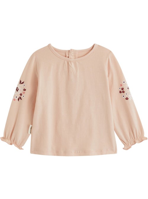 Lot de 2 t-shirts bébé manches longues manouk - Kiabi Lot de 2 t-shirts bébé manches longues manouk - Kiabi