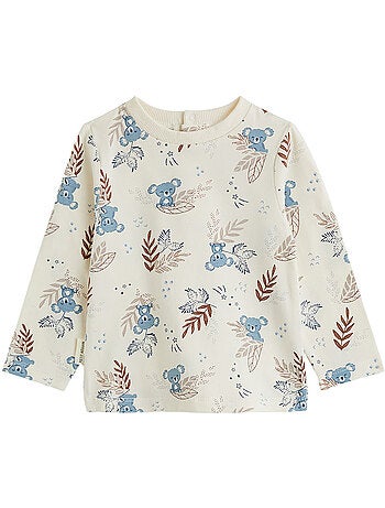 Lot de 2 t-shirts bébé manches longues mathéo