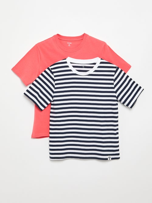 Lot de 2 T-shirts - Kiabi