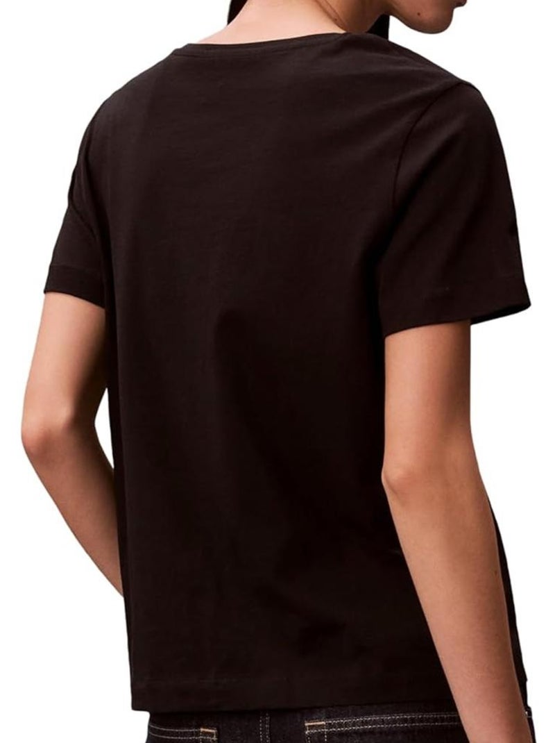 Lot de 2 t-shirts calvin klein jeans Rose - Kiabi