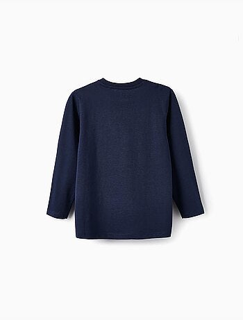 Lot de 2 T-Shirts en Coton à Manches Longues