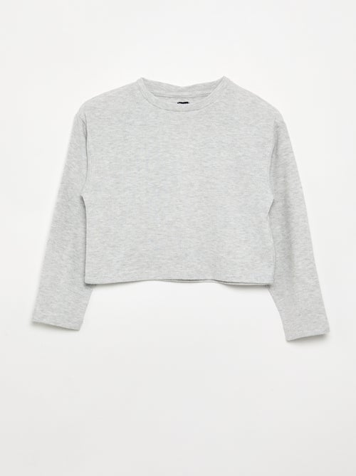 Lot de 2 T-shirts en maille douce - Kiabi