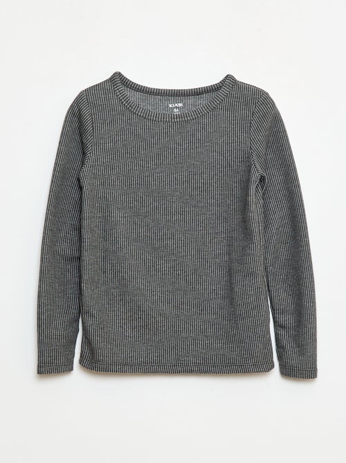 Lot de 2 t-shirts en maille thermo régulatrice - Kiabi