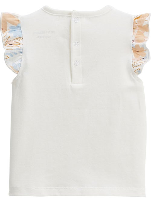 Lot de 2 t-shirts enfant manches courtes Praline - Kiabi Lot de 2 t-shirts enfant manches courtes Praline - Kiabi