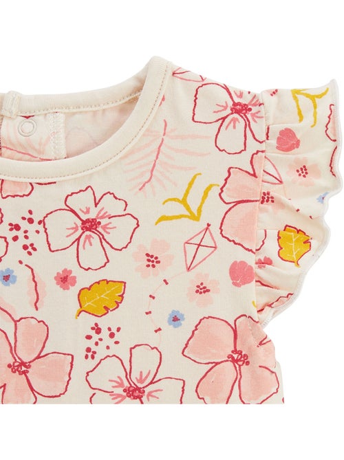 Lot de 2 t-shirts enfant manches courtes Santa Giulia - Kiabi Lot de 2 t-shirts enfant manches courtes Santa Giulia - Kiabi